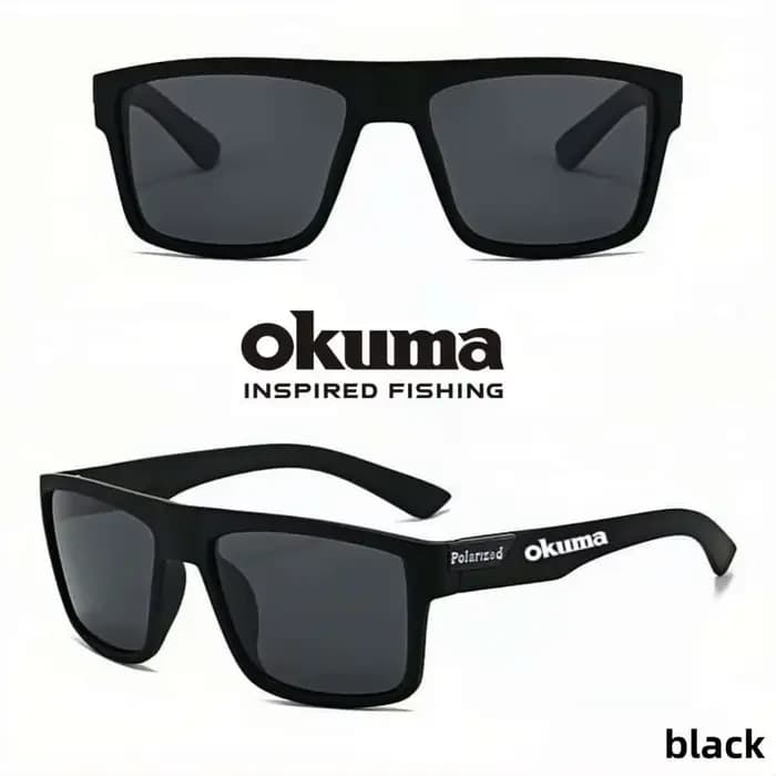Nouvelles lunettes de soleil polarisées pour hommes Okuma avec fonction de protection UV, adaptées à