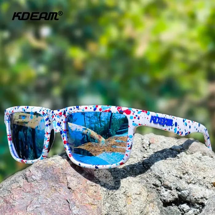 KDEAM-Lunettes de soleil carrées classiques pour hommes et femmes, lunettes de soleil polarisées de