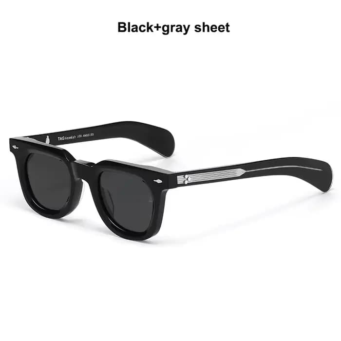 TAG Hezekiah marque de luxe lunettes de soleil de mode hommes VENDOME designer fabriqué à la main Vi
