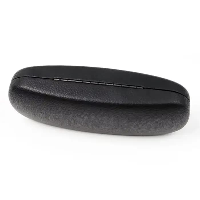 Étui rigide en cuir PU pour lunettes pour hommes et femmes - Étui de protection pour lunettes de lec
