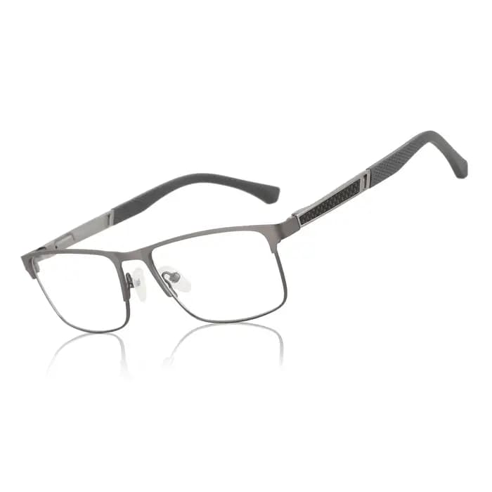 BLUEMOKY mode haute qualité carré moins lunettes de Prescription progressives cadre en Fiber de carb