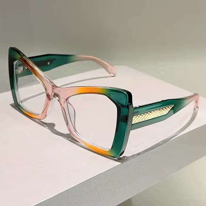 KAMMPT surdimensionné en forme de papillon lunettes femmes 2025 nouvelle mode bleu lumière bloquant