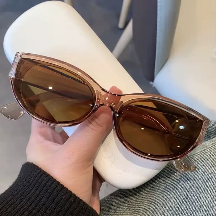 1/4 pièces mode petit œil De chat lunettes De soleil Vintage marque concepteur lunettes De soleil fe