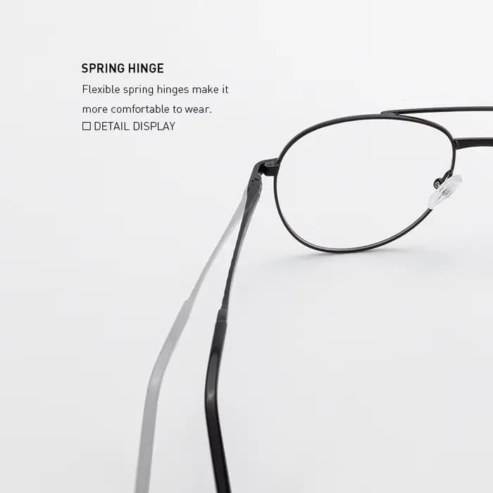 MERRYS DESIGN classique pilote lunettes montures pour hommes femmes en alliage de titane optique lun