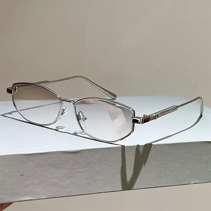 Lunettes de soleil vintage pour hommes 2026 – Nouvelle mode rétro, monture fine en métal, décontract
