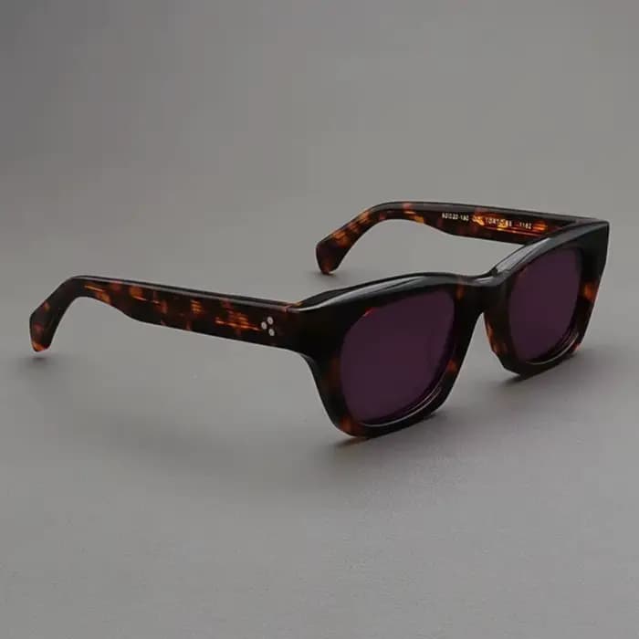 Nouvelles lunettes de soleil LEMTOSH pour femmes - Monture épaisse écaille de tortue, imprimé léopar
