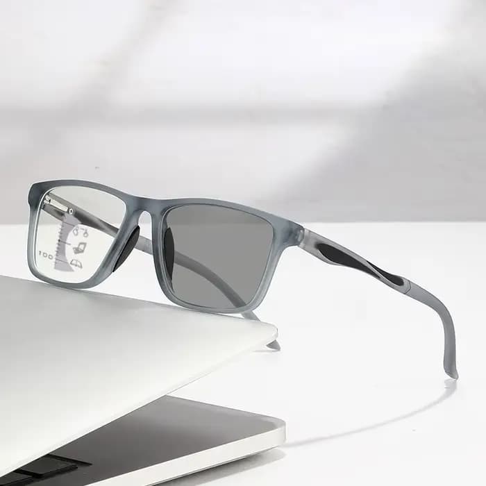 Lunettes de lecture multifocales à la mode, lunettes de lecture photochromiques haute définition, lu