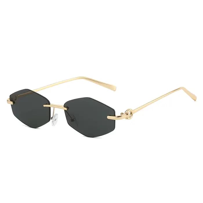 Lunettes de soleil polygone losange 2026 Nouvelle arrivée | Ins-célèbres nuances tendance pour les