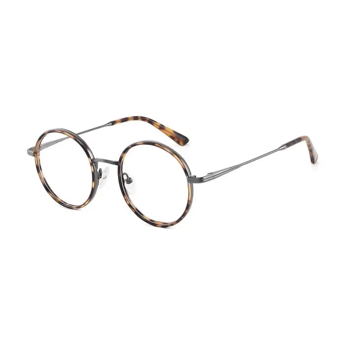 Lunettes rondes Vintage en acétate pour hommes et femmes, verres à dioptrie avec Prescription photoc