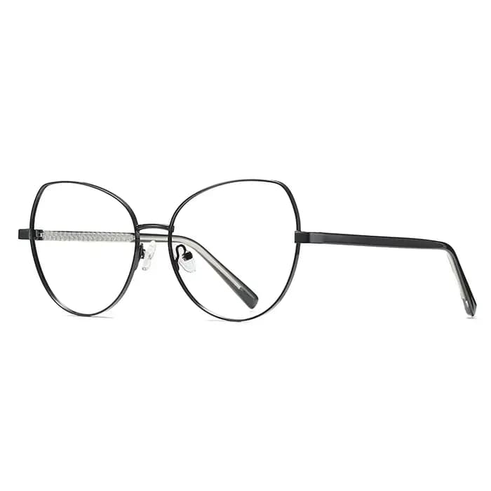 Fashioin-Monture de lunettes en alliage à jante complète pour femmes, lunettes optiques pour femmes