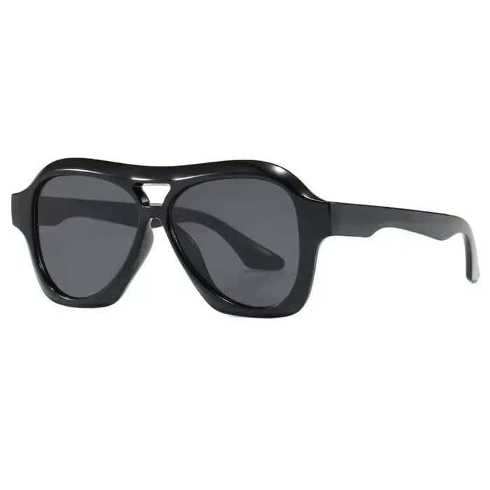 Lunettes de soleil rétro à double pont pour femmes, de marque, nouvelle mode, verres dégradés person