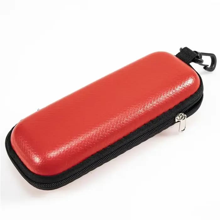 Étui rigide portable en EVA pour lunettes de soleil avec cordon, fermeture éclair, léger, boîte de p