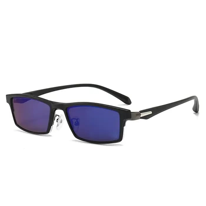 VCKA demi-monture lunettes de soleil polarisées myopie 6 In1 alliage hommes femmes pince magnétique