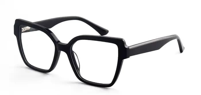 Montures De Lunettes élégantes en acétate œil De chat pour femmes montures optiques à la mode pour l