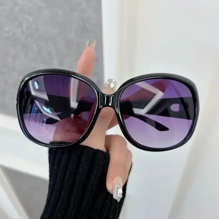 Lunettes de soleil à monture ronde tendance pour femmes et hommes, lunettes de soleil de luxe person