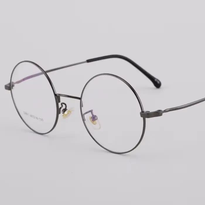 BCLEAR – lunettes rondes rétro de qualité pour hommes et femmes, montures en alliage, Vintage, verre