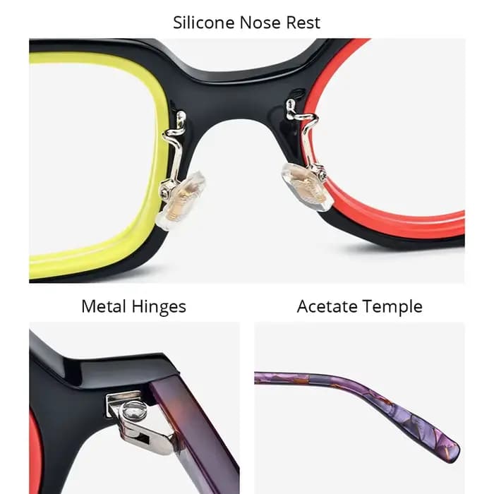 HEPIDEM-Lunettes rondes en acétate pour hommes et femmes, lunettes faites à la main japonaises, lune