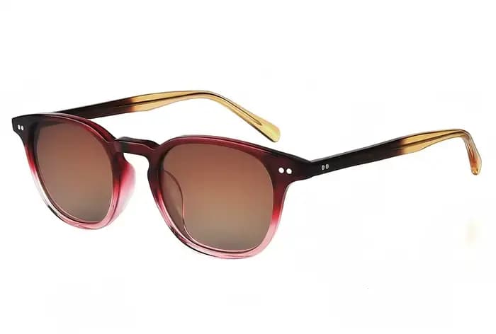 Marque Design hommes carré lunettes de soleil polarisées mode conduite en plein air lunettes de sole