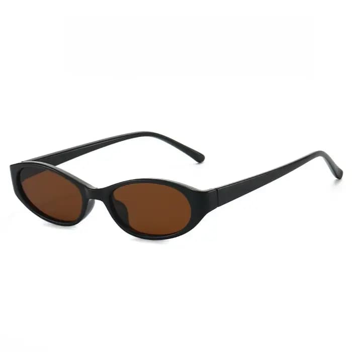 Lunettes de soleil œil de chat léopard tendance pour femme, de marque, style rétro ovale, protection