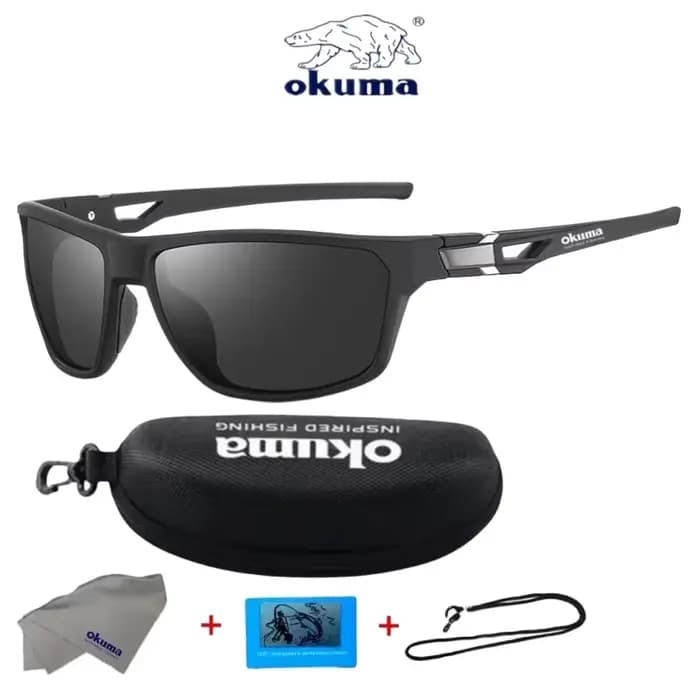 Les lunettes polarisées haute définition Okuma sont résistantes aux UV et conviennent aux sports de