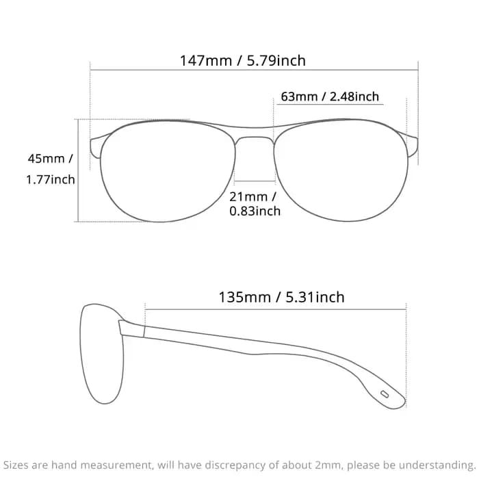 KDEAM-Lunettes de soleil polarisées pour homme, ultra légères, sport, matériau résistant TR90, grand