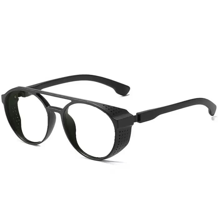 Anti-éblouissement Ovale Prescription Myopie Lunettes De Soleil Fini Mâle Femelle Coloré Lentille Di