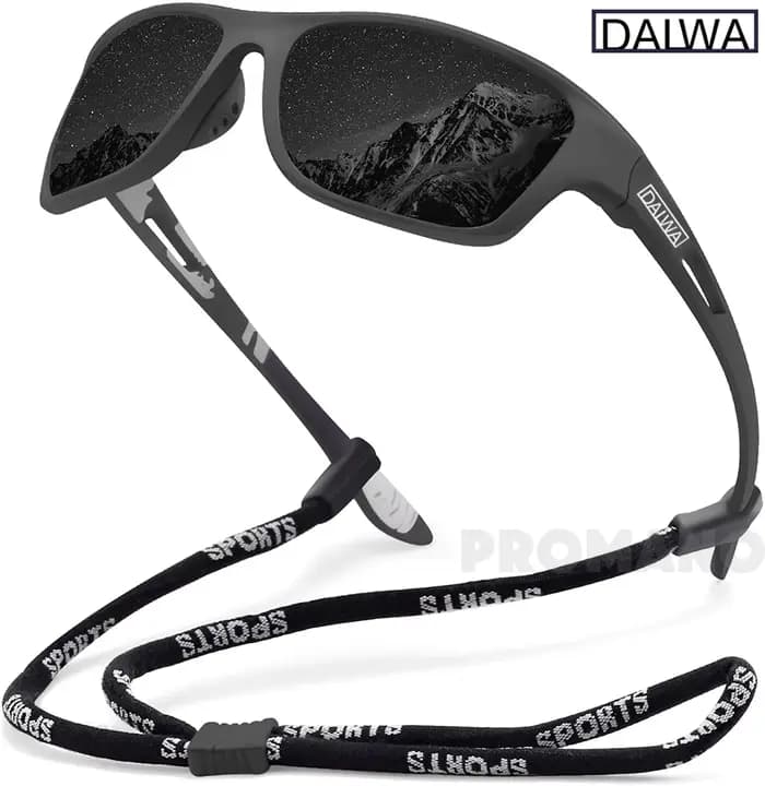 Dalwa lunettes de soleil de pêche polarisées hommes conduite nuances mâle randonnée lunettes classiq