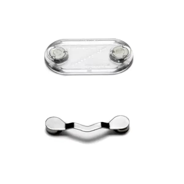 Porte-lunettes magnétique garder les lunettes supports de lunettes magnétiques sûrs Badge d'identifi