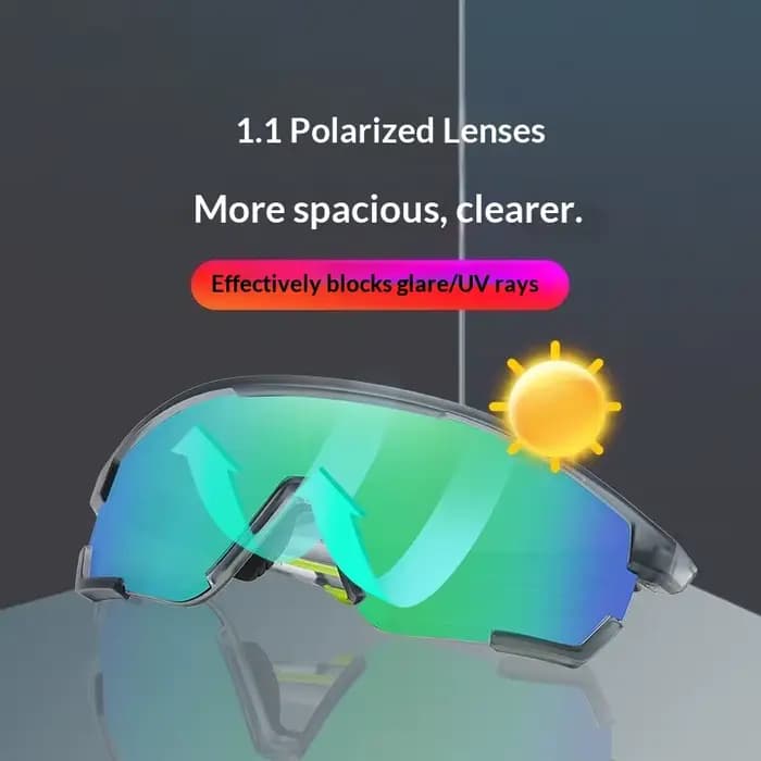 Lunettes de soleil polarisées sur ordonnance | Lunettes de sport de protection UV | Lunettes de