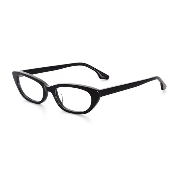 Lunettes Vintage en acétate de haute qualité pour femmes, rétro, mode optique, œil de chat, marque d