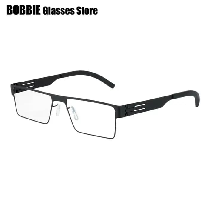 Monture de lunettes classiques allemandes pour hommes, petites lunettes carrées SAINT, lunettes de m
