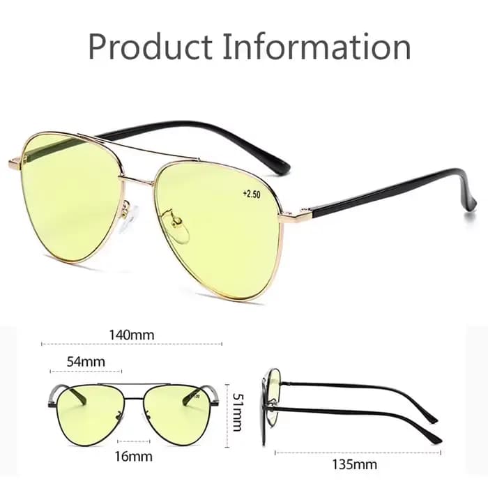 Lunettes de lecture multifocales progressives pour femmes et hommes