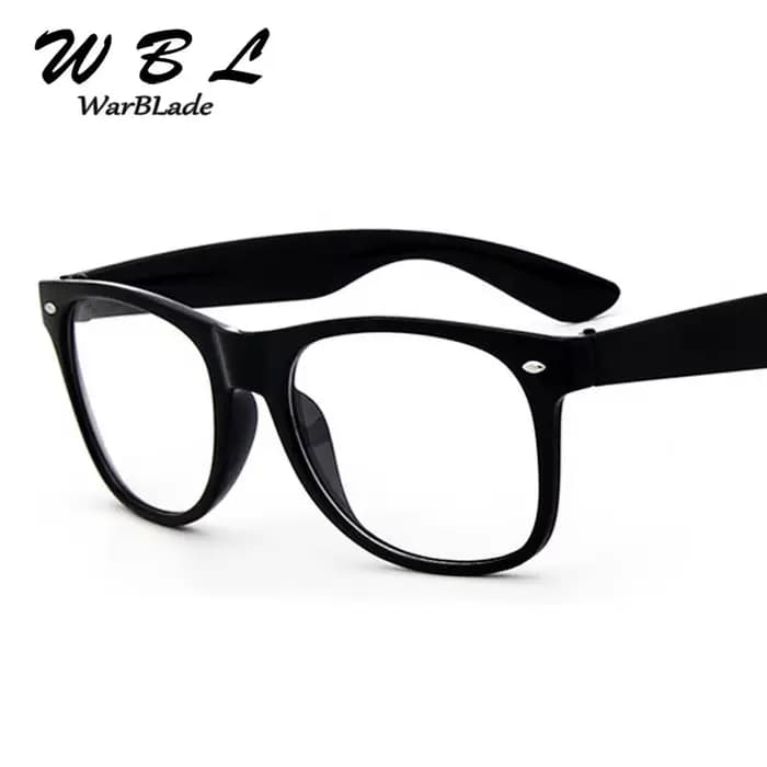 WarBLade 2018 faux lunettes nouveau Design cadre clair cristal