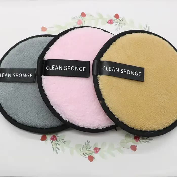 OGEYERO tampons démaquillants réutilisables lingettes en coton éponge démaquillante en microfibre tampons de nettoyage en coton outil
