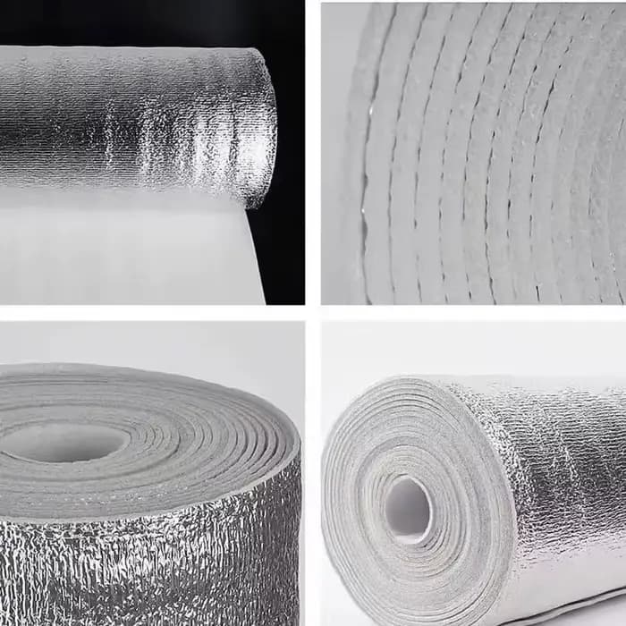 Film isolant mural 5m/10m en aluminium, film réfléchissant pour radiateur, protection solaire, pare-soleil mural épaissi et imperméable