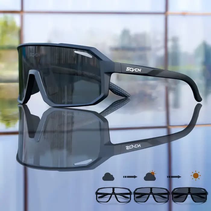Lunettes de soleil photochromiques UV400 pour hommes et femmes