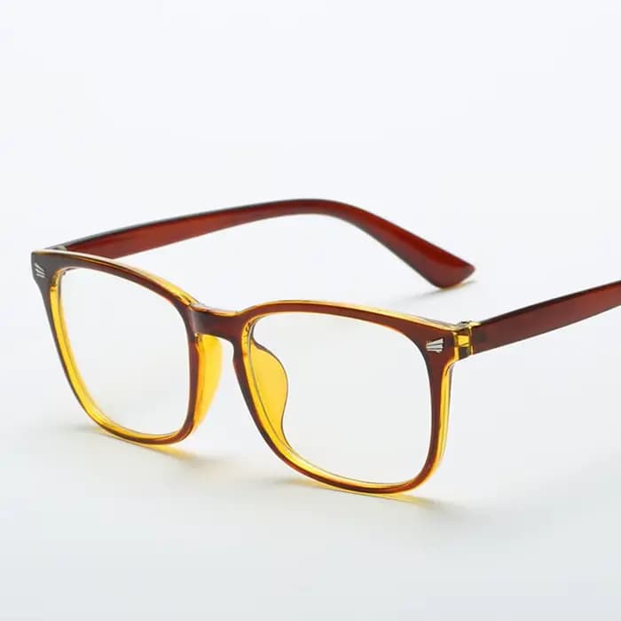 Lunettes carrées unisexes à la mode