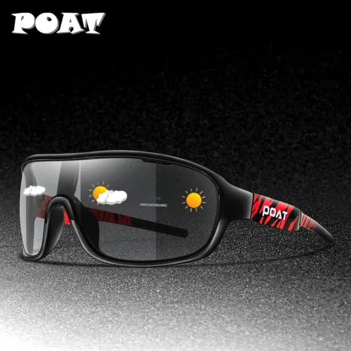POAT marque cyclisme lunettes photochromiques Sports de plein air