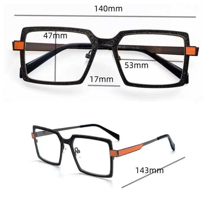 Monture de lunettes tendance