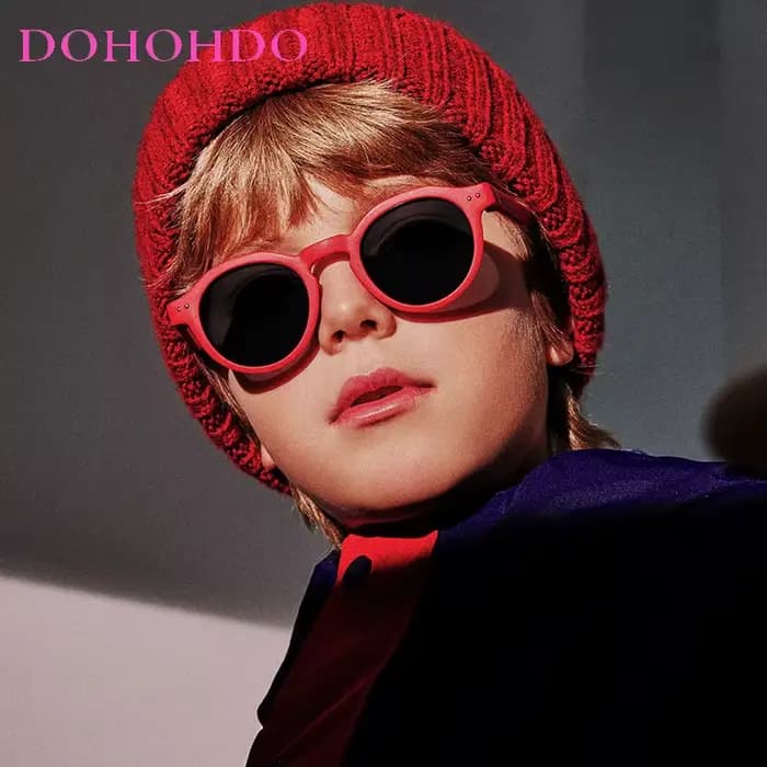 Lunettes de soleil polarisées en silicone pour enfant de 3 à 12 ans