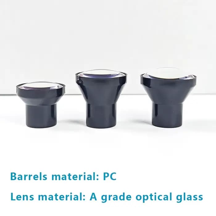Lentilles en plastique ultralégères Ginghealy 22 Square, vendues par paires, 2,5X/3,0X/3,5X, lentilles utilisées pour la fabrication de loupes dentaires TTL.