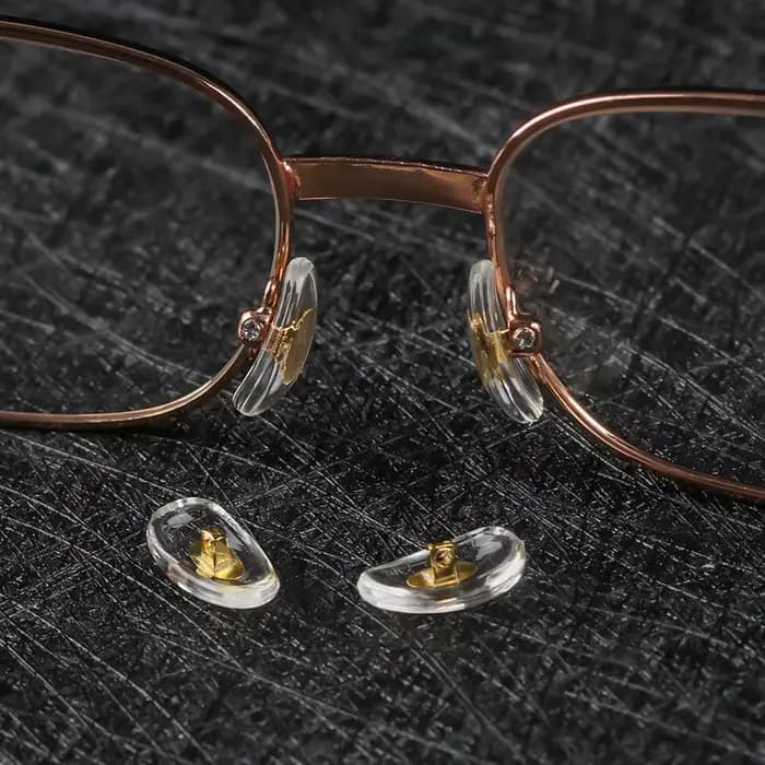 Coussinets en silicone pour lunettes