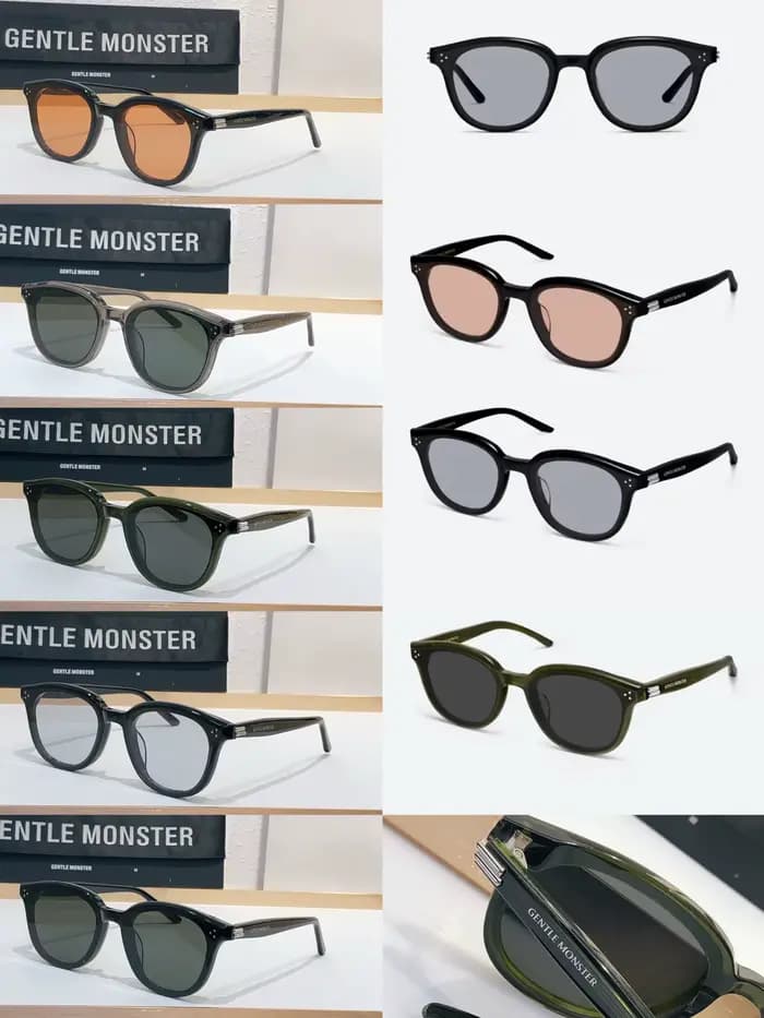 GENTLE MONSTER DEAN Lunettes de soleil carrées classiques pour hommes