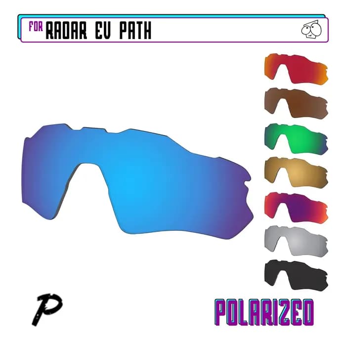 EZReplace – verres polarisés de remplacement pour lunettes de soleil Oakley Radar EV Path OO9208