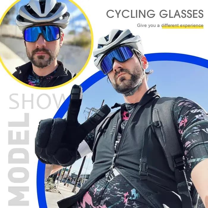Lunettes de soleil de cyclisme pour hommes et femmes