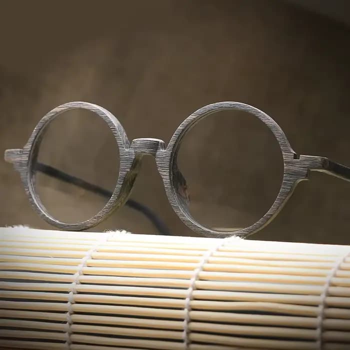 Lunettes de myopie avec monture en bois pour hommes et femmes