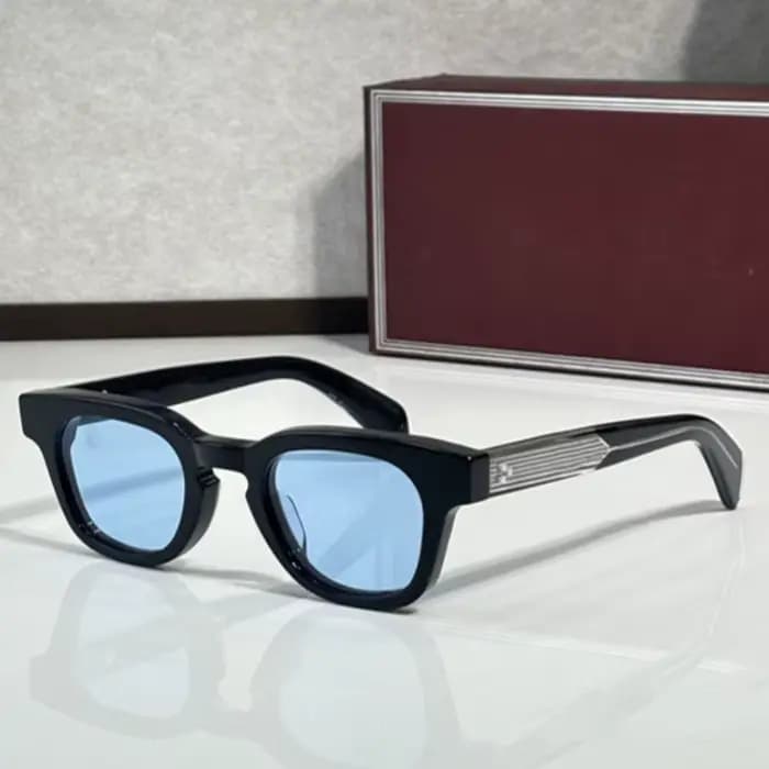 Lunettes de soleil de luxe classiques JULIEN - Modèle rétro artisanal unisexe