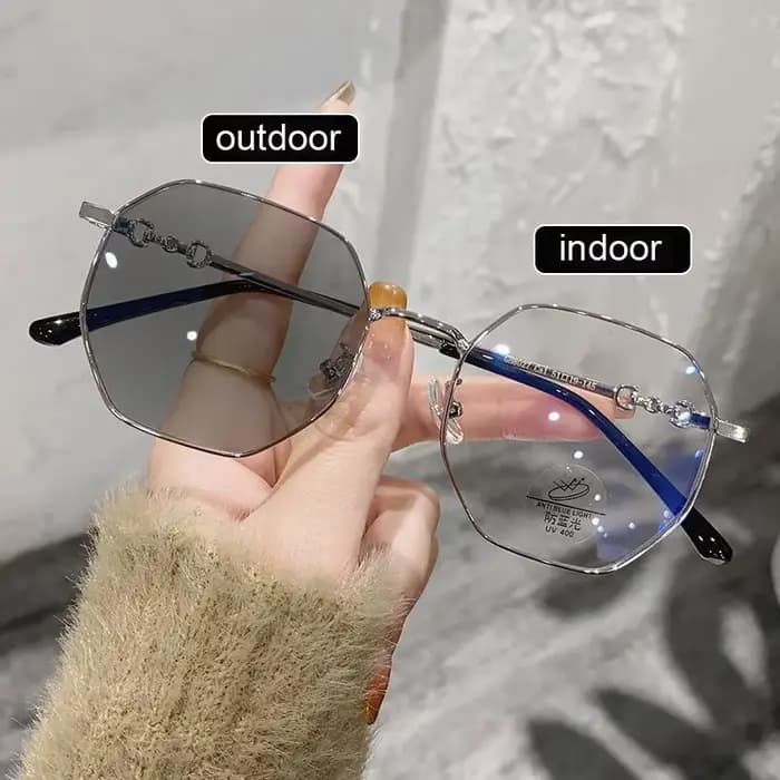 Lunettes de vue courtes intelligentes à couleur changeante