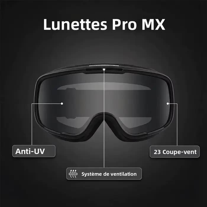 Lunettes de moto photochromiques BOLLFO