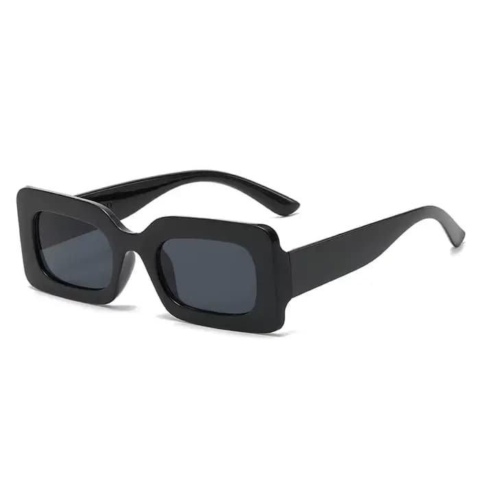Lunettes de soleil à monture rectangulaire pour femmes